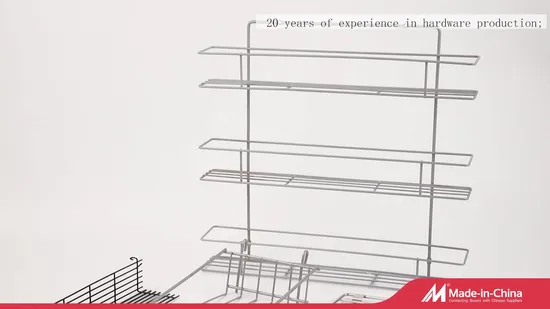 OEM Supermarkt Kitchen Многослойный Многоцелевой металлический стеллаж для хранения Металлическая полка для хранения